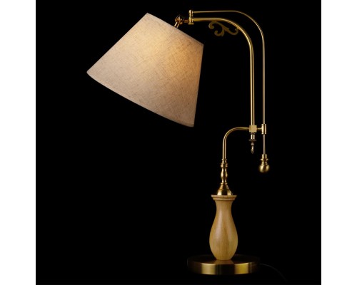 10569T Light wood Настольная лампа LOFT IT Elaine