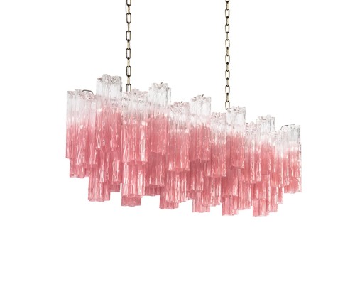 10580/1000R Clear pink Подвесной светильник LOFT IT Murano
