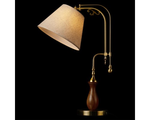 10569T Dark wood Настольная лампа LOFT IT Elaine