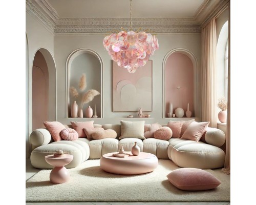 10492/600 Pink Подвесная люстра LOFT IT Lolly