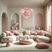 10492/600 Pink Подвесная люстра LOFT IT Lolly