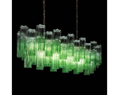 10580/1000R Clear green Подвесной светильник LOFT IT Murano
