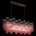 10580/1000R Clear pink Подвесной светильник LOFT IT Murano