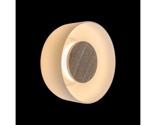 10466W Milky white wood Настенный светильник LOFT IT Totem