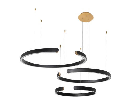 10025/3 Black Подвесной светильник LOFT IT Ring