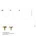 10388B Brass Потолочный светильник LOFT IT Thread