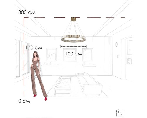 10415/1000 Подвесной светильник LOFT IT Manhattan