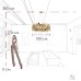 10396/1000C Подвесной светильник LOFT IT Escama