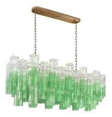 10580/1000R Clear green Подвесной светильник LOFT IT Murano