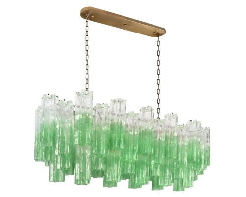 10580/1000R Clear green Подвесной светильник LOFT IT Murano