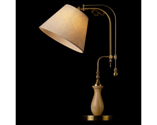10569T Light wood Настольная лампа LOFT IT Elaine