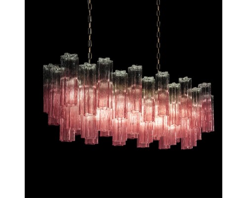 10580/1000R Clear pink Подвесной светильник LOFT IT Murano
