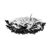 10593/780C Black Потолочный светильник LOFT IT Clizia