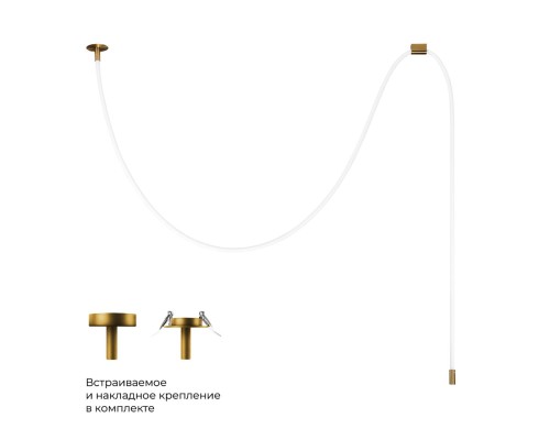 10388A Brass Потолочный светильник LOFT IT Thread