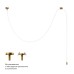 10388A Brass Потолочный светильник LOFT IT Thread