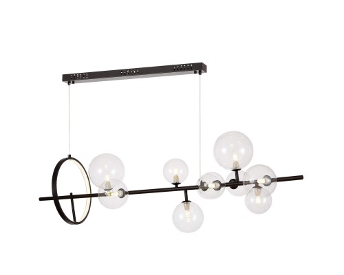 Подвесной светильник Lumina Deco LDP 7033-10 BK+CL