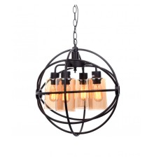 Подвесной светильник Lumina Deco Stradi LDP 11509-4 BK