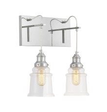 Бра Lumina Deco Fredica Moletti LDW 6844-2 CHR+PR