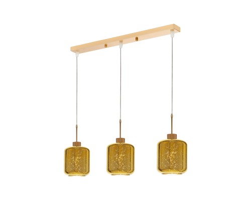 Подвесной светильник Lumina Deco Alacosmo LDP 6811-3 PR GD Подвесной светильник Lumina Deco Alacosmo LDP 6811-3 PR GD