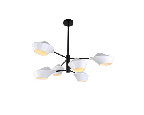 Подвесной светильник Lumina Deco Romina LDP 6037-6 WT+BK