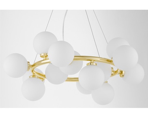 Подвесной светильник Lumina Deco Marsiada LDP 6033-15 GD