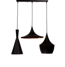 Подвесной светильник Lumina Deco Foggi LDP 7712-3 PR BK