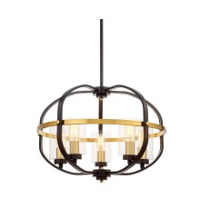 Подвесной светильник Lumina Deco Monterey LDP 1141-5 BK+MD