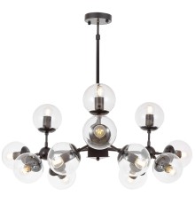 Подвесной светильник Lumina Deco Zodiak LDP 160-12 BK+PR