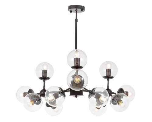 Подвесной светильник Lumina Deco Zodiak LDP 160-12 BK+PR