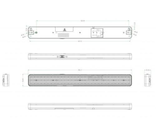 Аварийный светодиодный светильник Эра DBA-107-0-20 (Б0044404)