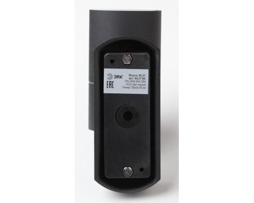 WL27 BK Светильник ЭРА Декоративная подсветка GU10 MAX35W IP54 черный (20/720)