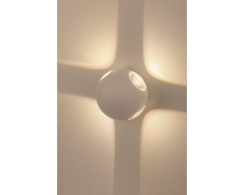 Уличный настенный светильник Эра WL10 WH (Б0034608)