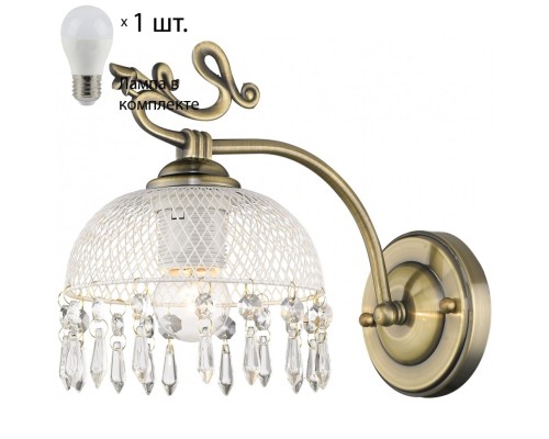 Бра с лампочкой Velante 733-501-01+Lamps E27 P45