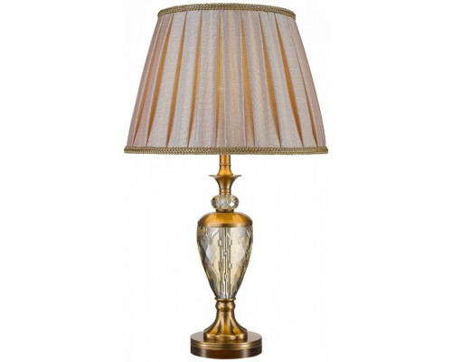 Настольная лампа Wertmark WE704.01.504 Teodora E27 60 Вт бронза, золотистый