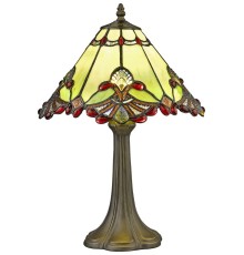 Настольная лампа Тиффани Velante 863-824-01 бронза E27 1*40Вт