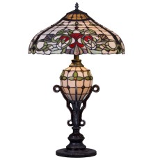 Настольная лампа Velante 844-804-03 E27*E14 60+25 Вт разноцветный