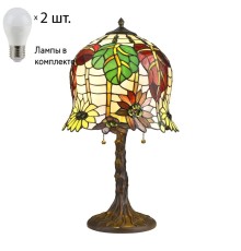 Настольная лампа с лампочками Velante 882-804-02+Lamps E27 P45