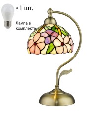 Настольная лампа с лампочкой Velante 888-804-01+Lamps E27 P45