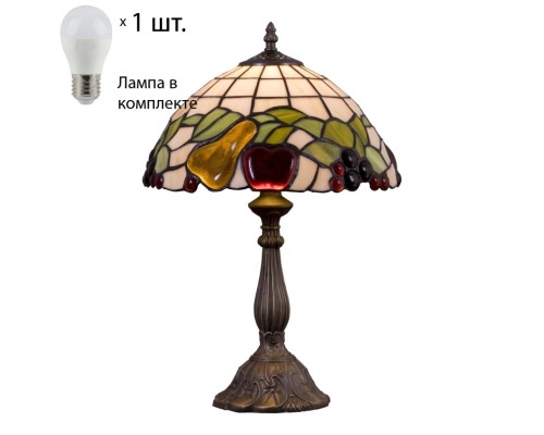 Настольная лампа  с лампочкой Velante 850-804-01+Lamps E27 P45