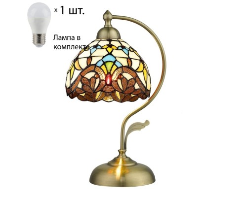 Настольная лампа с лампочкой Velante 830-804-01+Lamps E27 P45