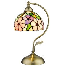 Настольная лампа Тиффани Velante 888-804-01 бронза E27 1*60Вт