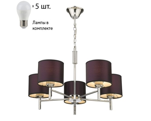 Подвесная люстра с лампочками Velante 291-123-05+Lamps E27 P45