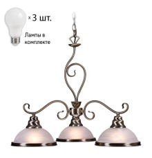 Люстра с лампочками Velante 357-503-03+Lamps