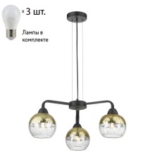 Подвесная люстра с лампочками Velante 238-023-03+Lamps E27 P45