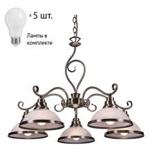 Люстра с лампочками Velante 357-503-05+Lamps