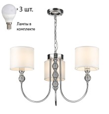 Подвесная люстра с лампочкой Velante 295-103-03+Lamps E14 P45