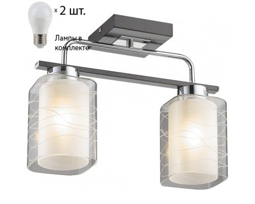 Потолочная люстра с лампочками Velante 278-127-02+Lamps E27 P45