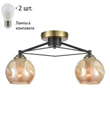 Потолочная люстра с лампочками Velante 769-527-02+Lamps E27 P45