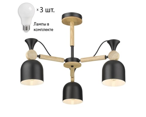 Люстра с лампочками  Velante 225-023-03+Lamps