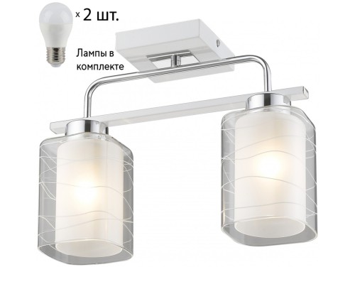 Потолочная люстра с лампочками Velante 278-107-02+Lamps E27 P45